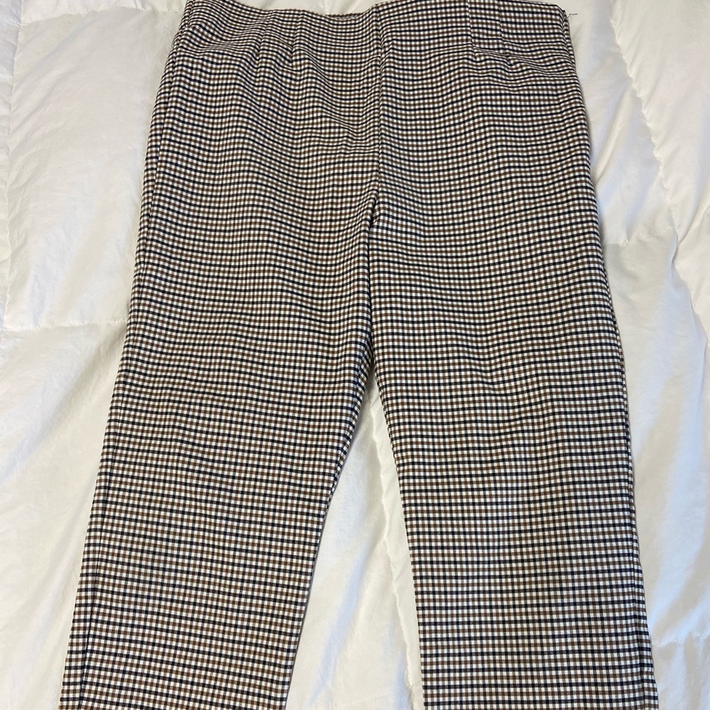 ZARA Checkered Pants
